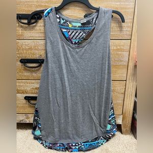Xersion Printed Workout Tank Size 2X
